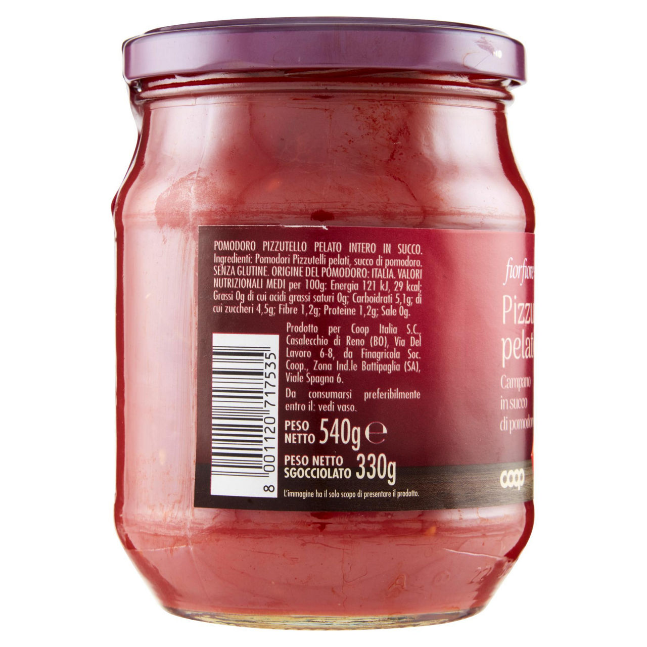 Pizzutello pelato Campano in succo di pomodoro 540 gr - Immagine 31