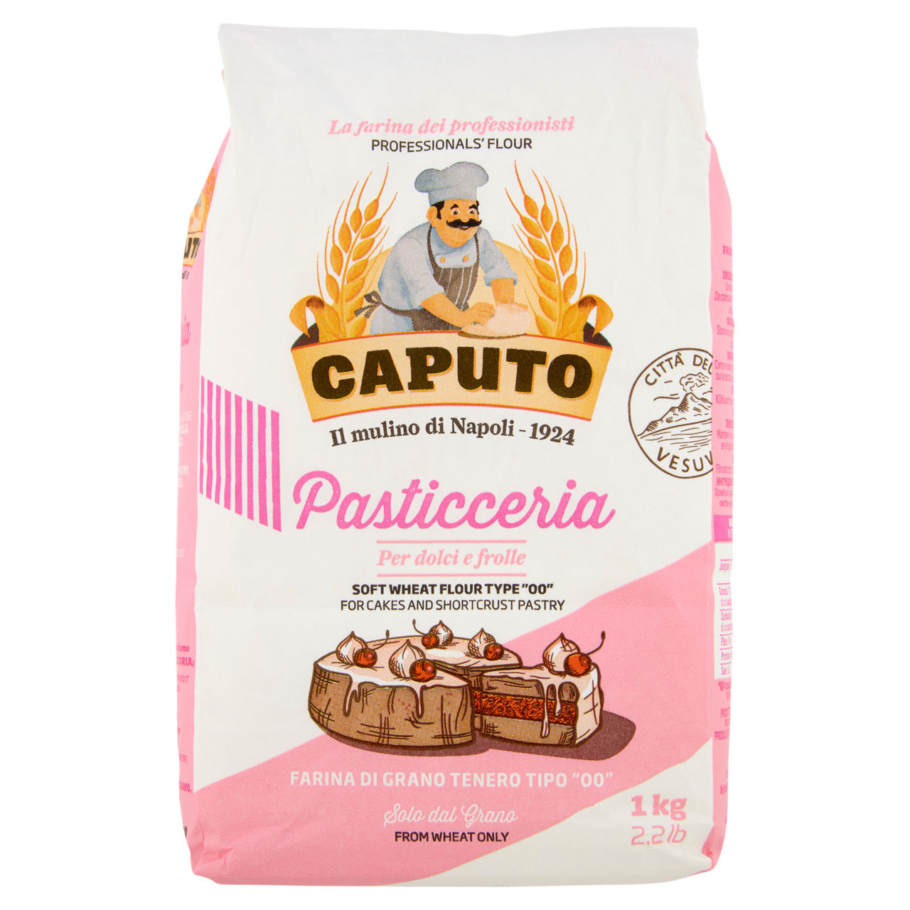 Farina da pasticceria tipo "00" 1 kg - Immagine 01