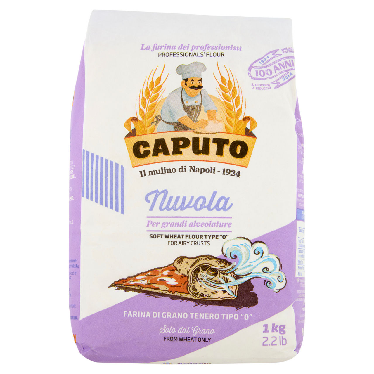 Farina di grano tenero tipo 0 nuvola caputo 1 kg