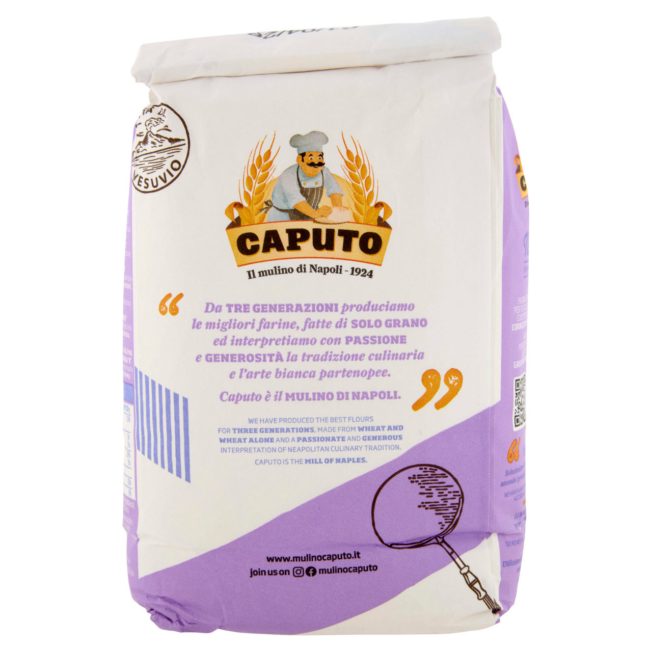 Farina di grano tenero tipo 0 nuvola caputo 1 kg - Immagine 41