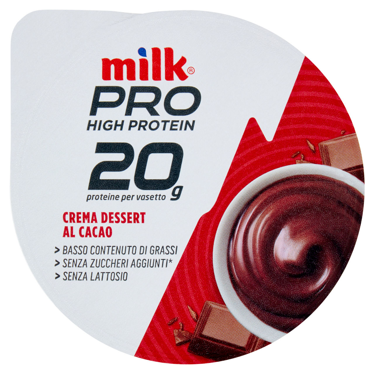 Crema dessert proteica al cacao 200 gr - Immagine 01