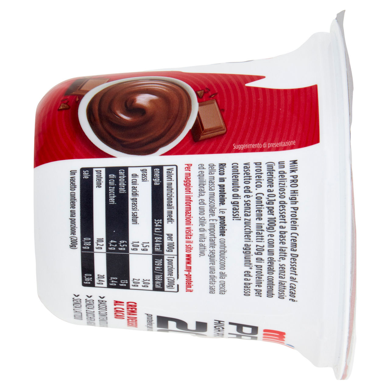 Crema dessert proteica al cacao 200 gr - Immagine 11