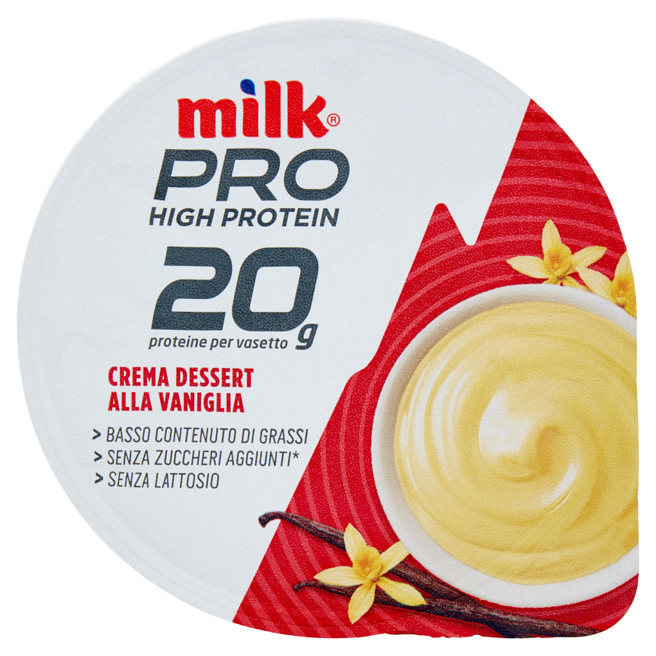 Crema dessert proteica alla vaniglia 200 gr - Immagine 01