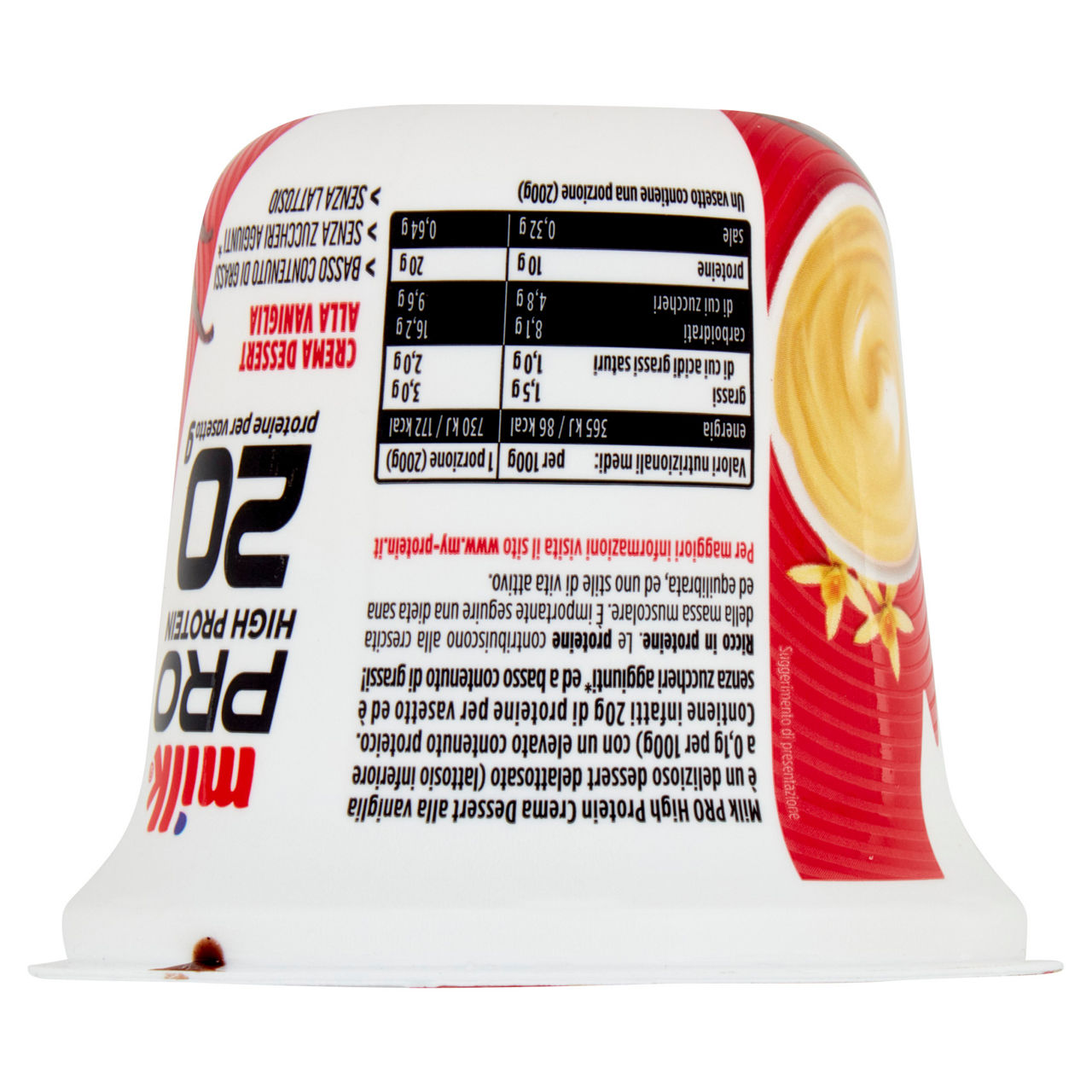 Crema dessert proteica alla vaniglia 200 gr - Immagine 41