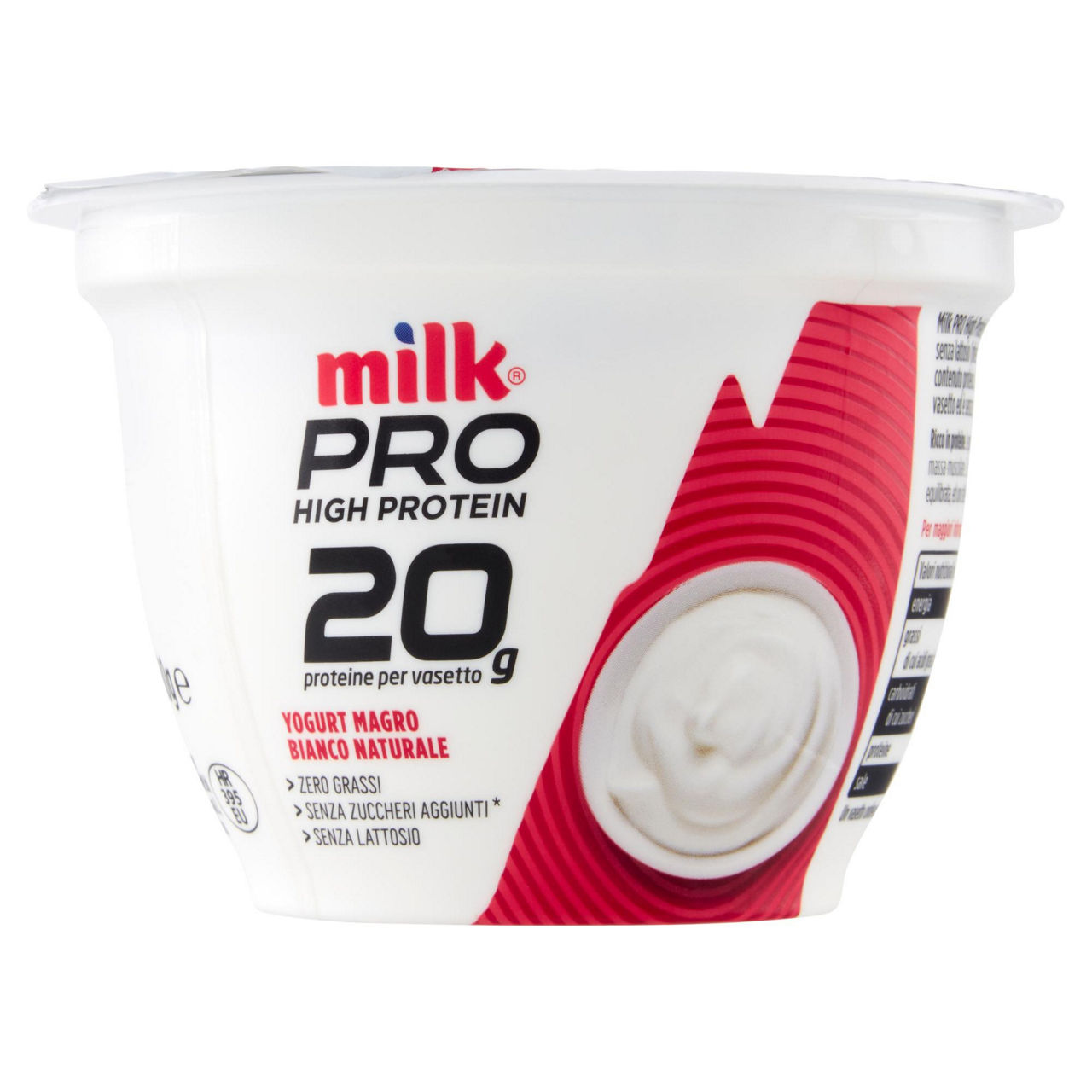 Yogurt proteico bianco magro 180 gr - Immagine 01