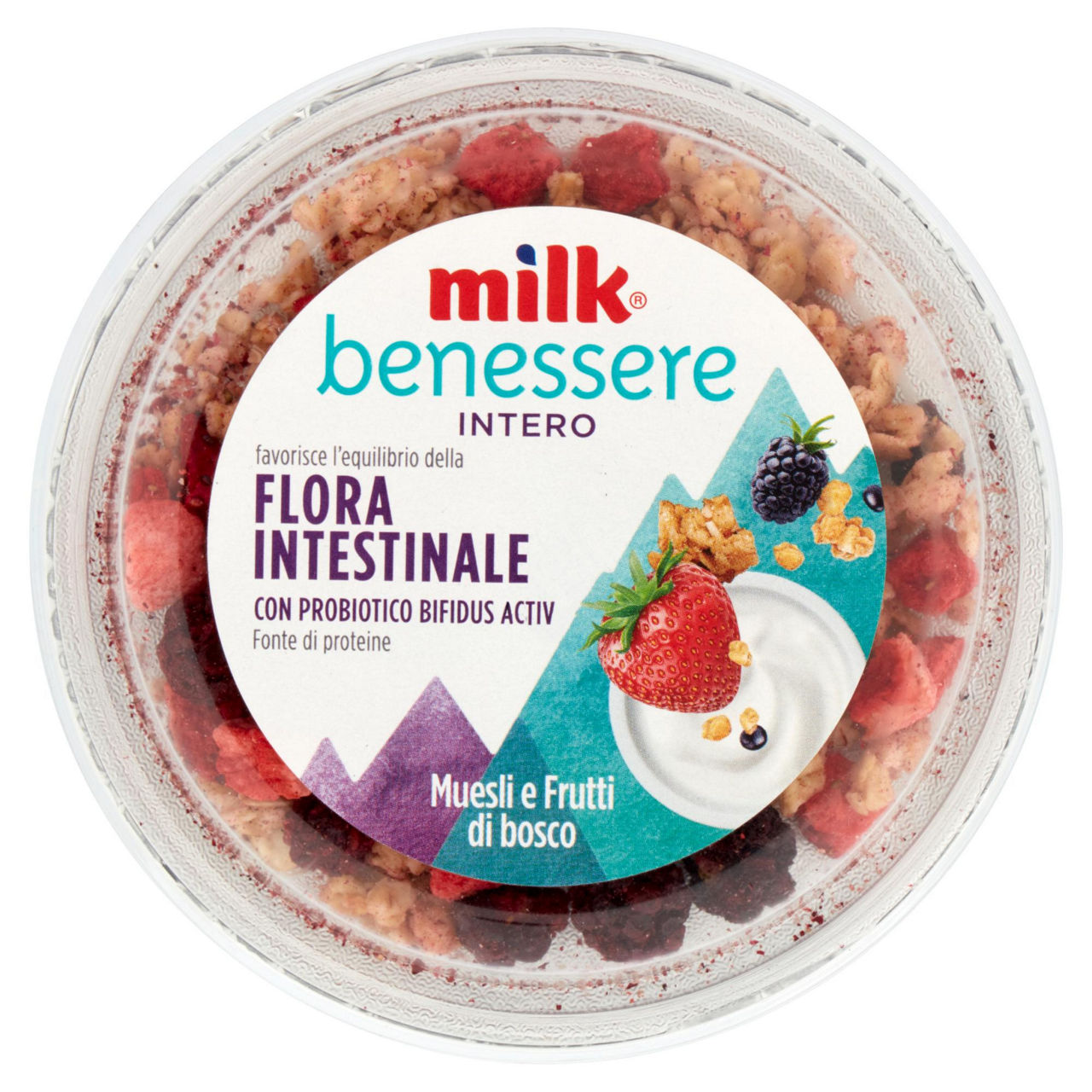 Yogurt bianco intero con müsli e frutti di bosco 150 gr - Immagine 41