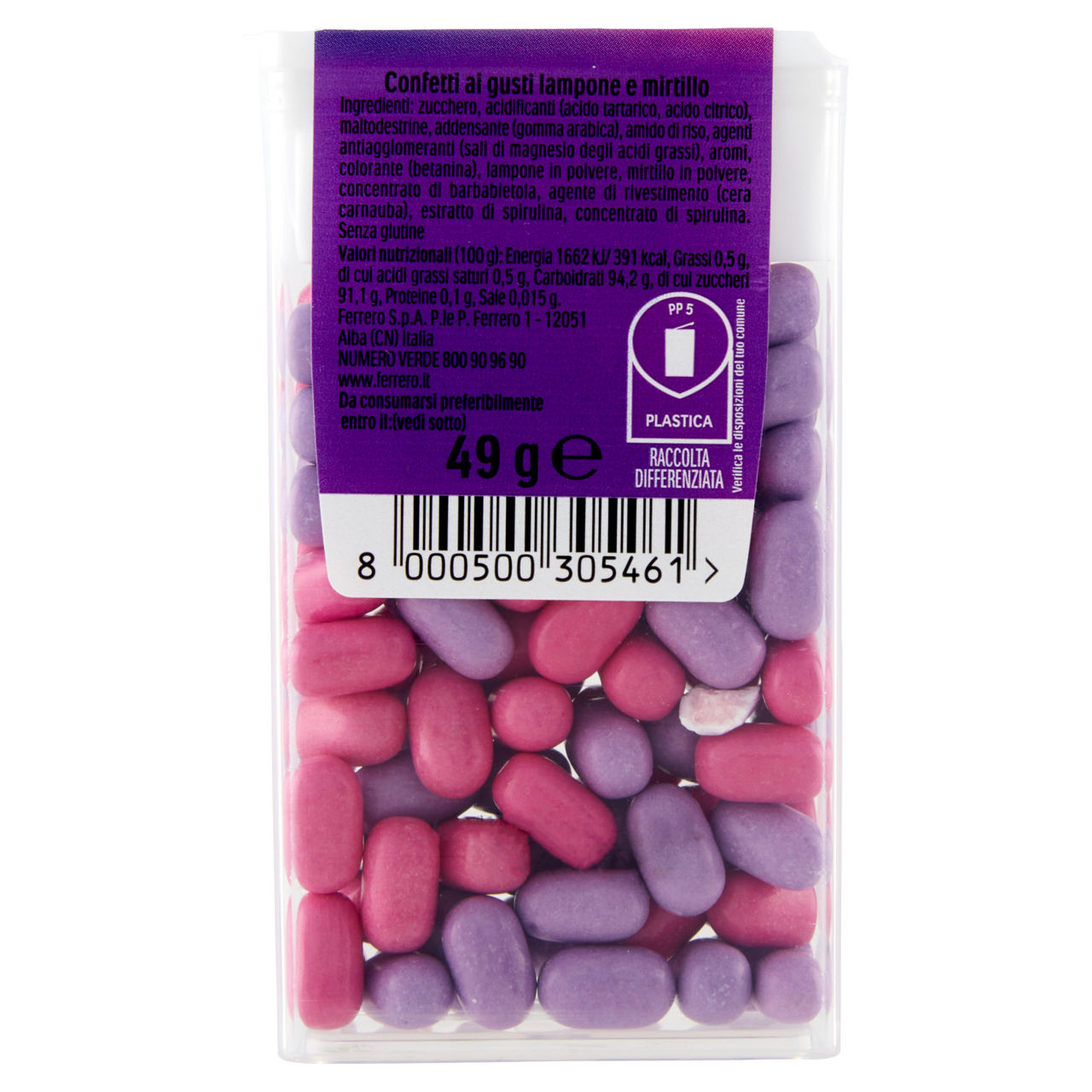 Caramelle Tic Tac al lampone e mirtillo 49 gr - Immagine 31