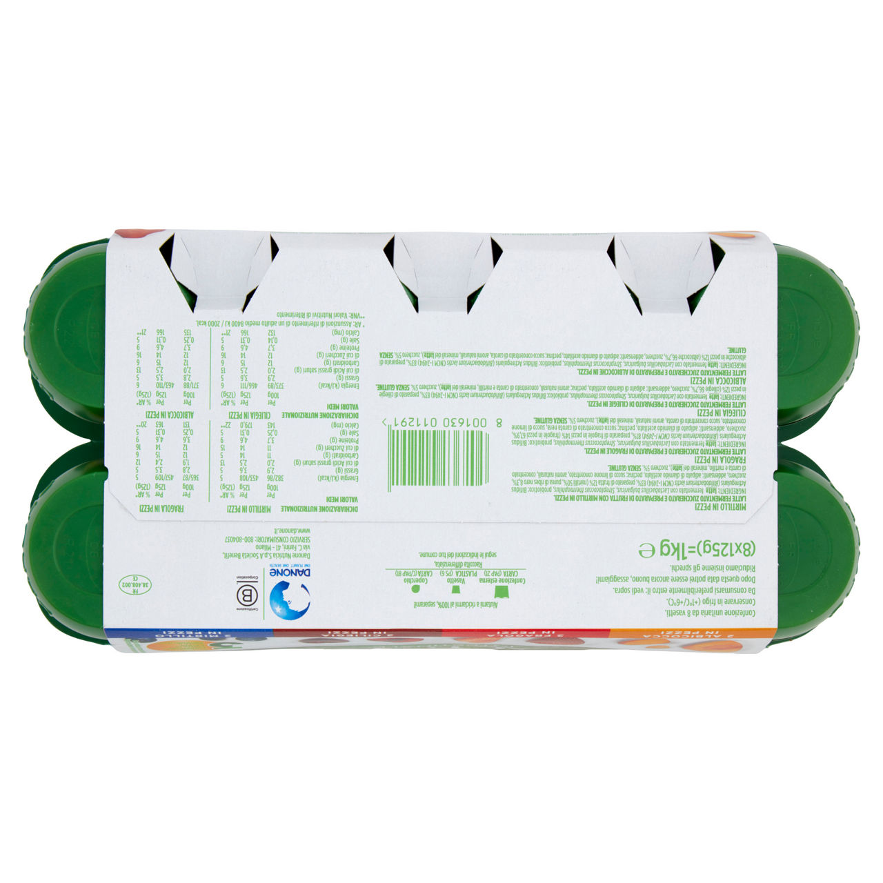 Yogurt equilibrio intestinale frutta assortita 8 pz da 125 gr - Immagine 51
