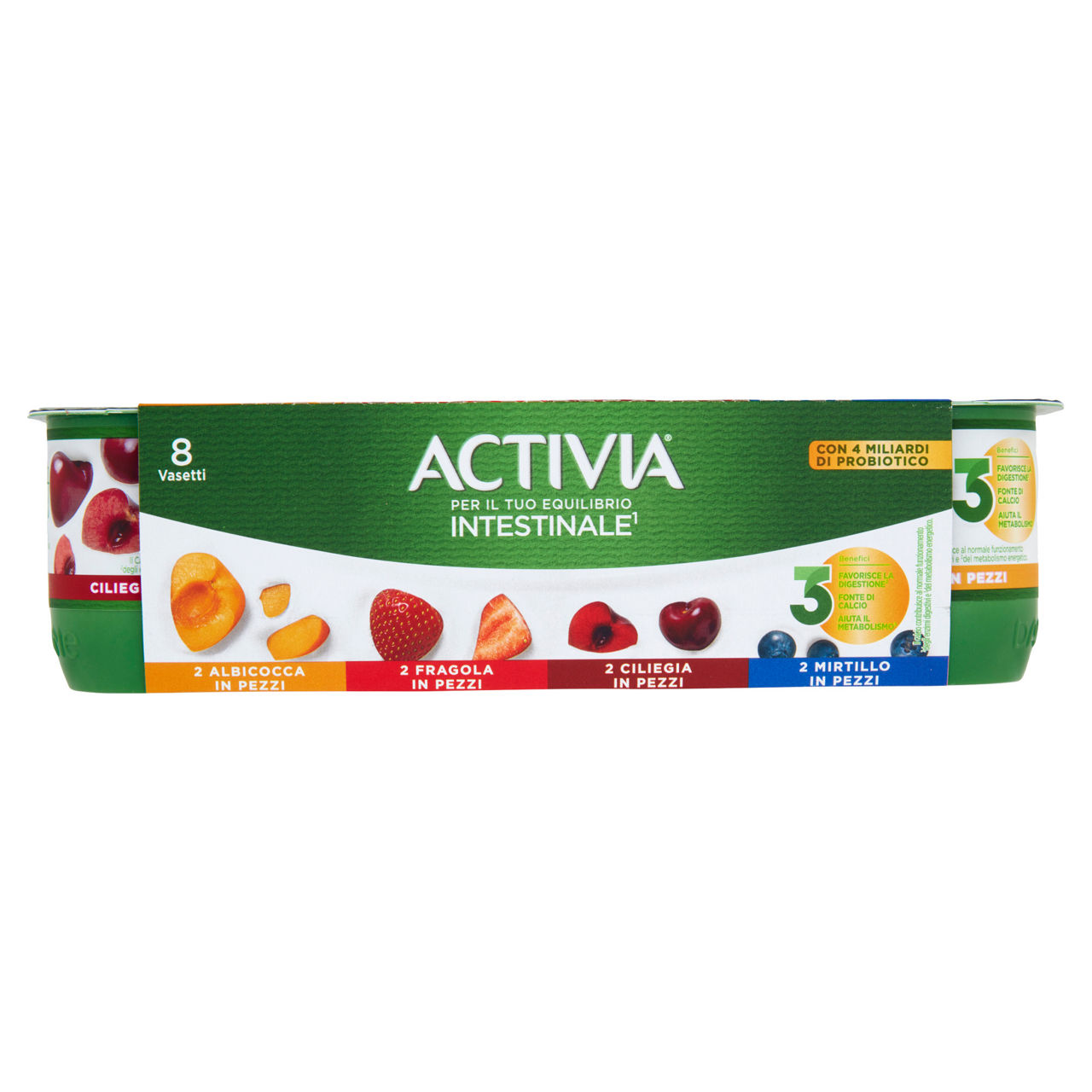 Yogurt equilibrio intestinale frutta assortita 8 pz da 125 gr - Immagine 31
