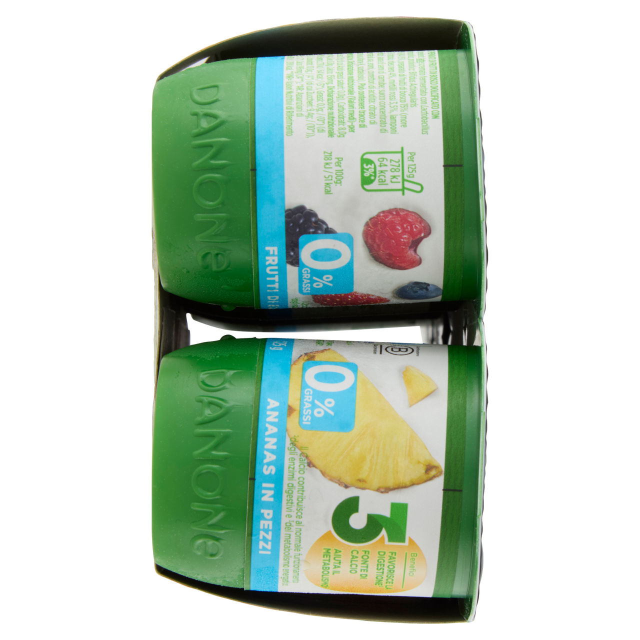 Yogurt con probiotico bifidus zero grassi frutta assortita 8 pz da 125 gr - Immagine 11