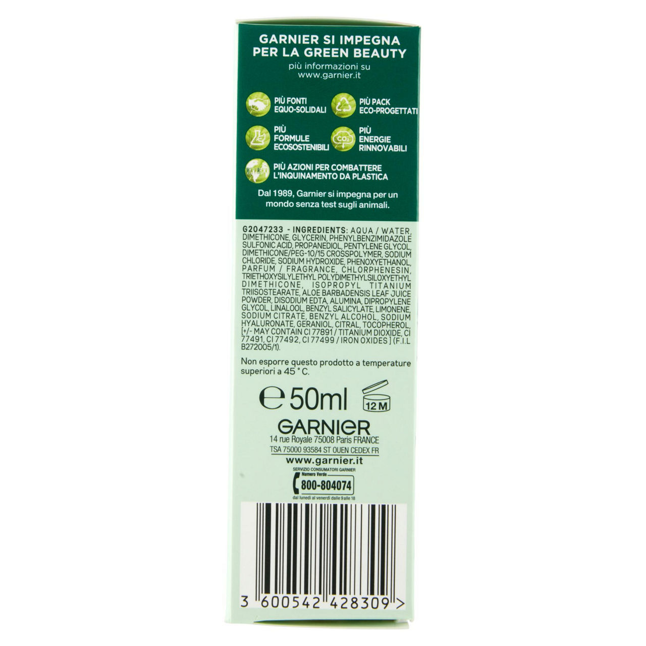 Crema viso idratante BB Cream SPF 15 carnagione medio scura 50 ml - Immagine 11