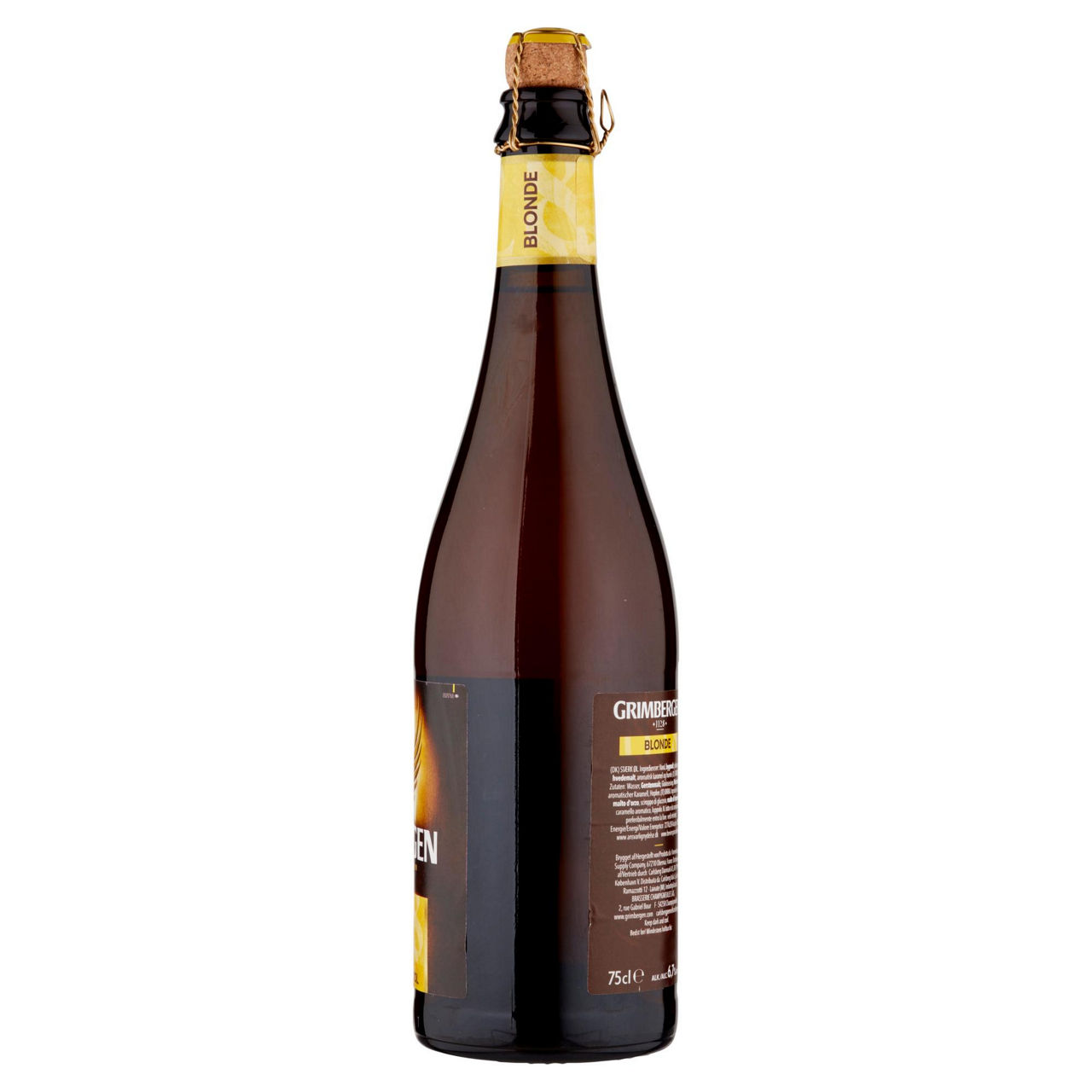 Birra grimbergen blonde 6,7 gradi bottiglia ml 750 - Immagine 31