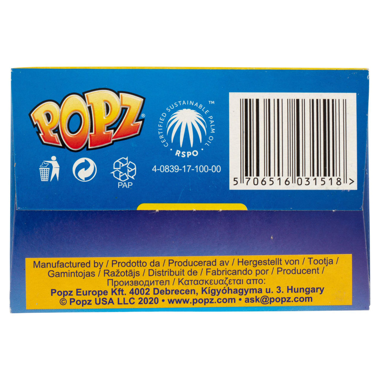 Popcorn gusto burro per microonde 3 pz x 90 gr - Immagine 41