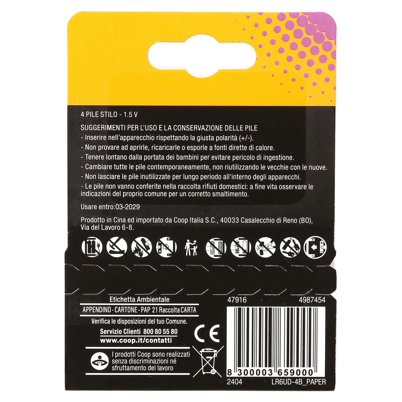 4 pile coop stilo alcaline - Immagine 11