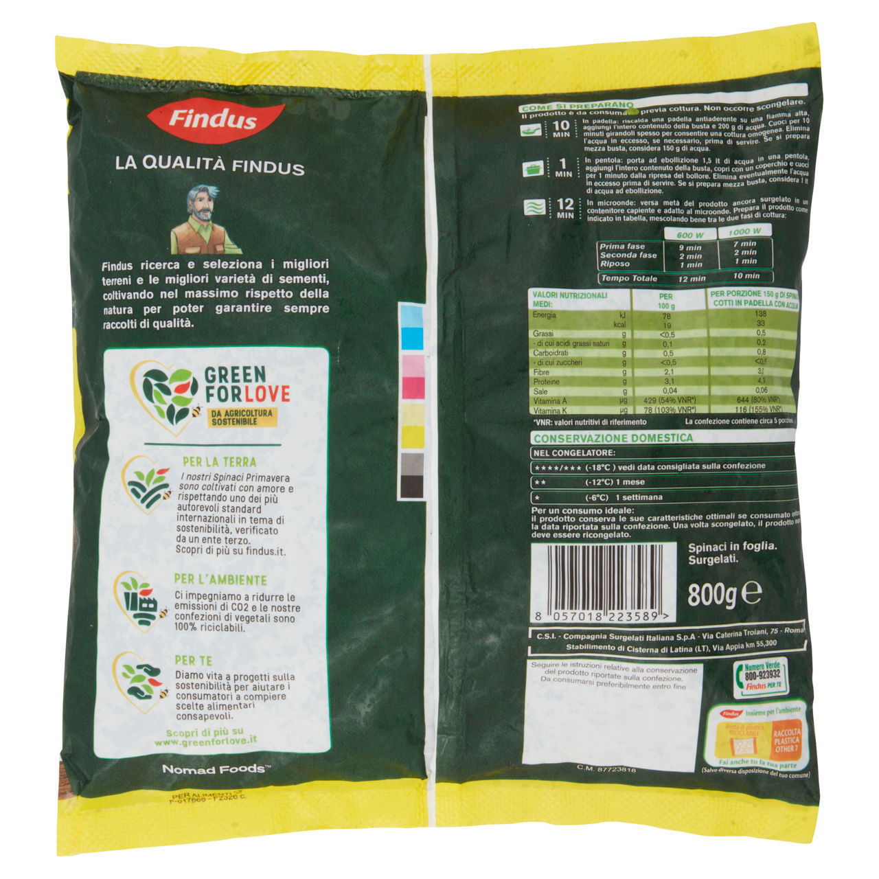 Ciuffetti di spinaci primavera 800 gr - Immagine 51