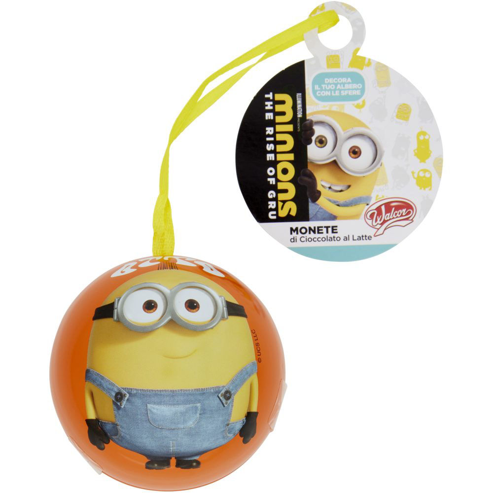 Cioccolatino sfera al latte Minions 30 gr - Immagine 01