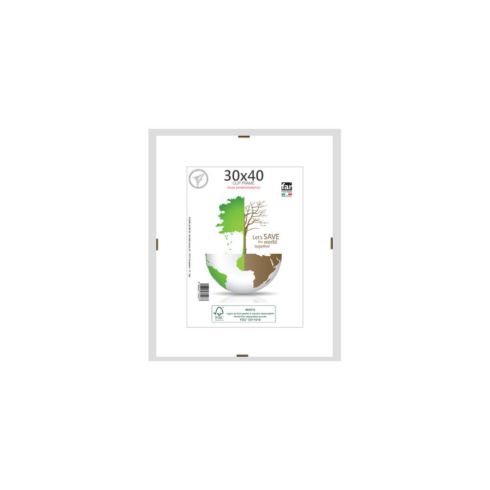 Cornice a giorno 30 x 40 cm frontale in Crilex 1 pz
