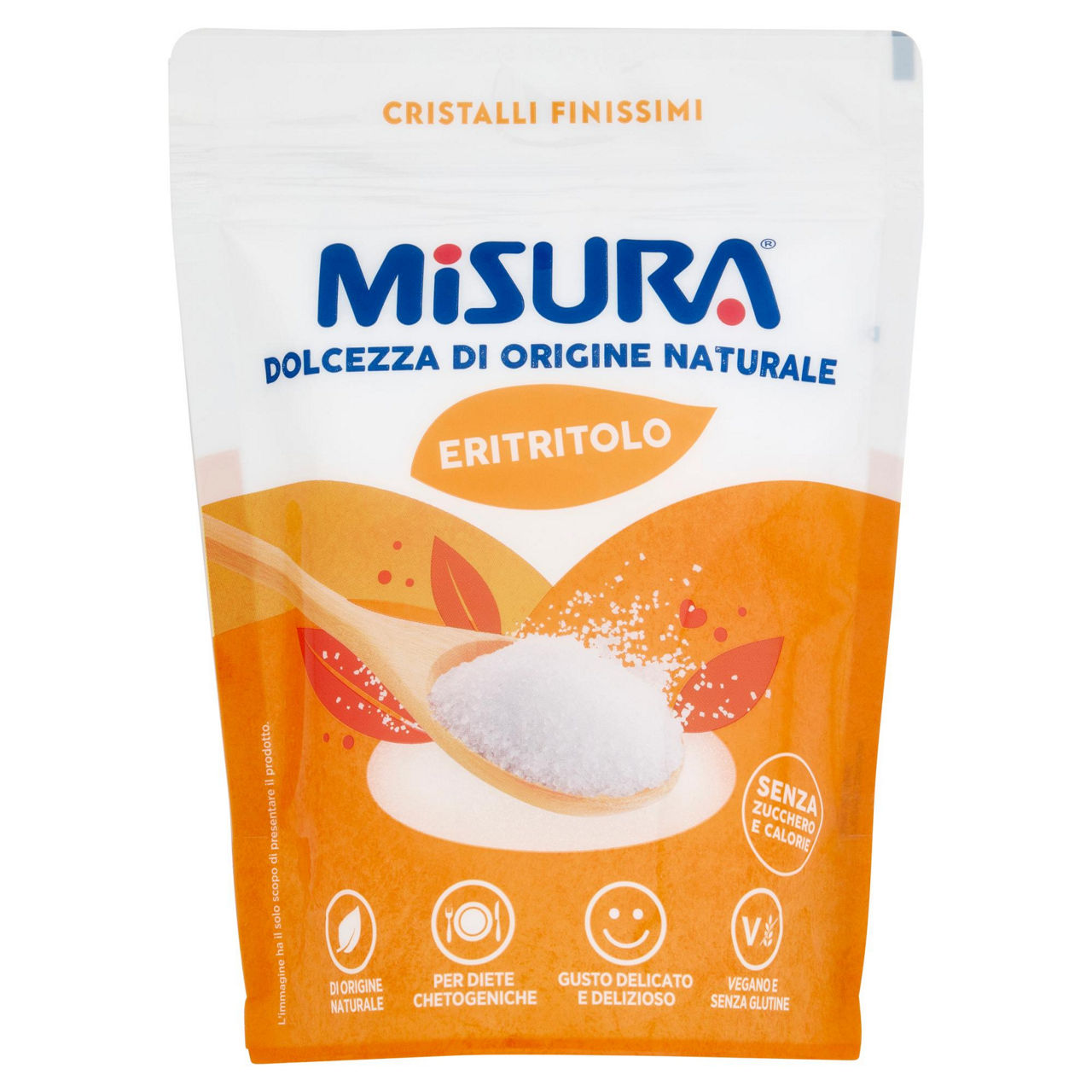 Dolcificante eritritolo 370 gr - Immagine 01
