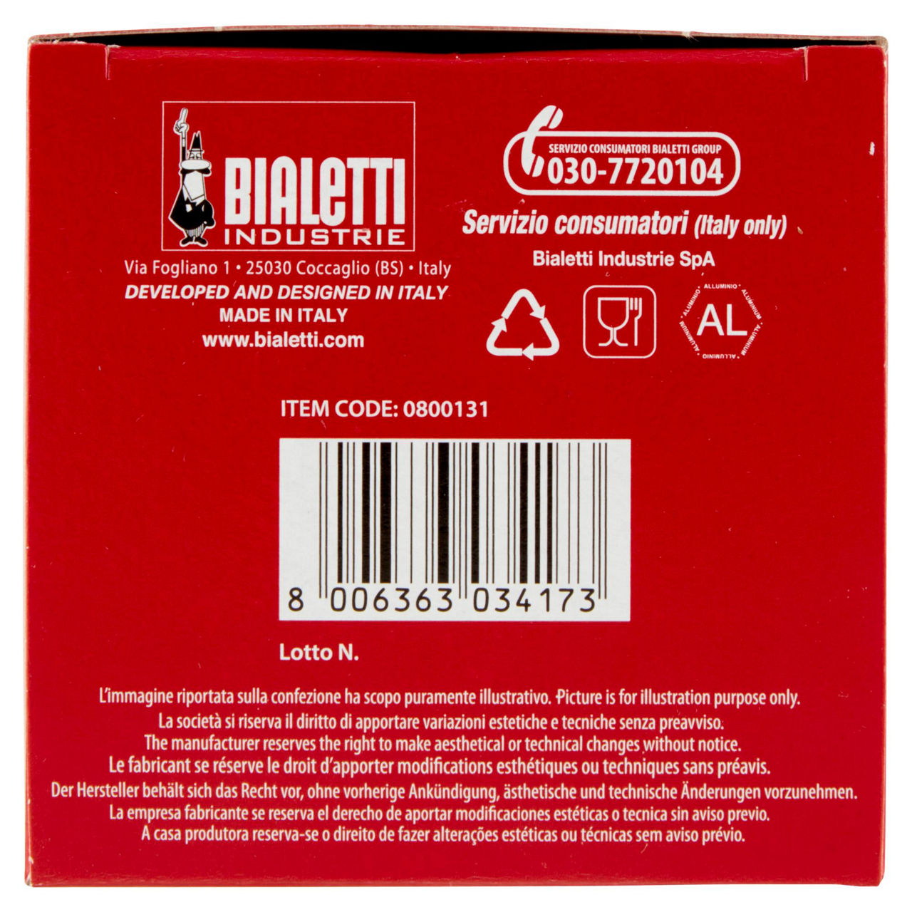 Imbuto 1 tazza bialetti - Immagine 51