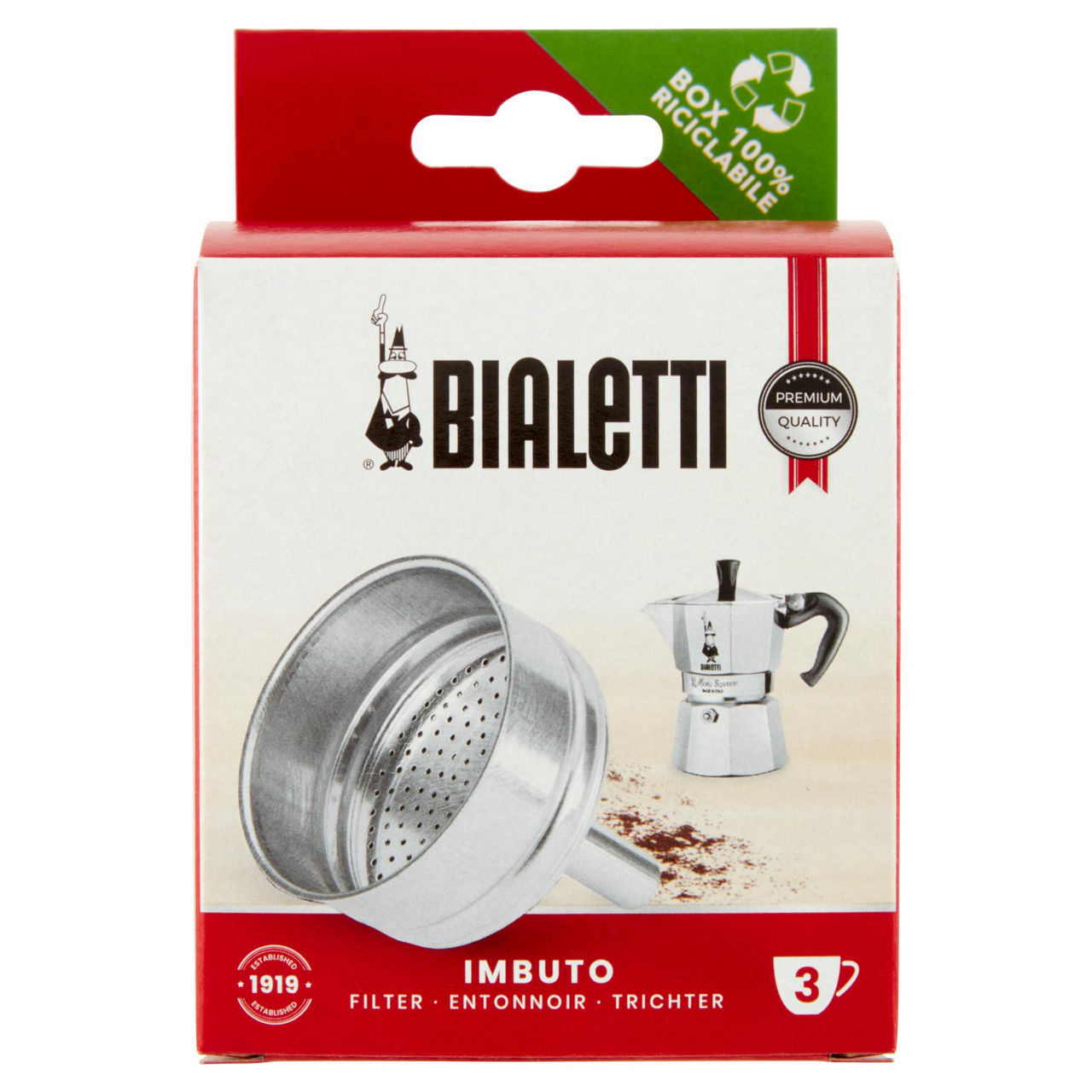 Imbuto 3 tazze bialett - Immagine 01