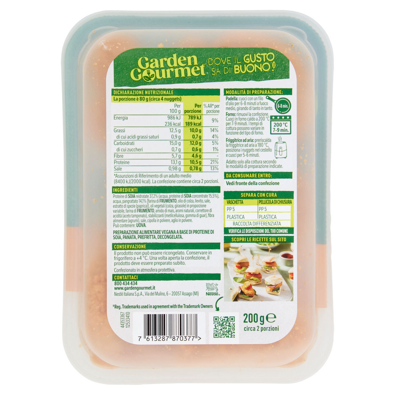 Nuggets a base di soia 200 gr - Immagine 21