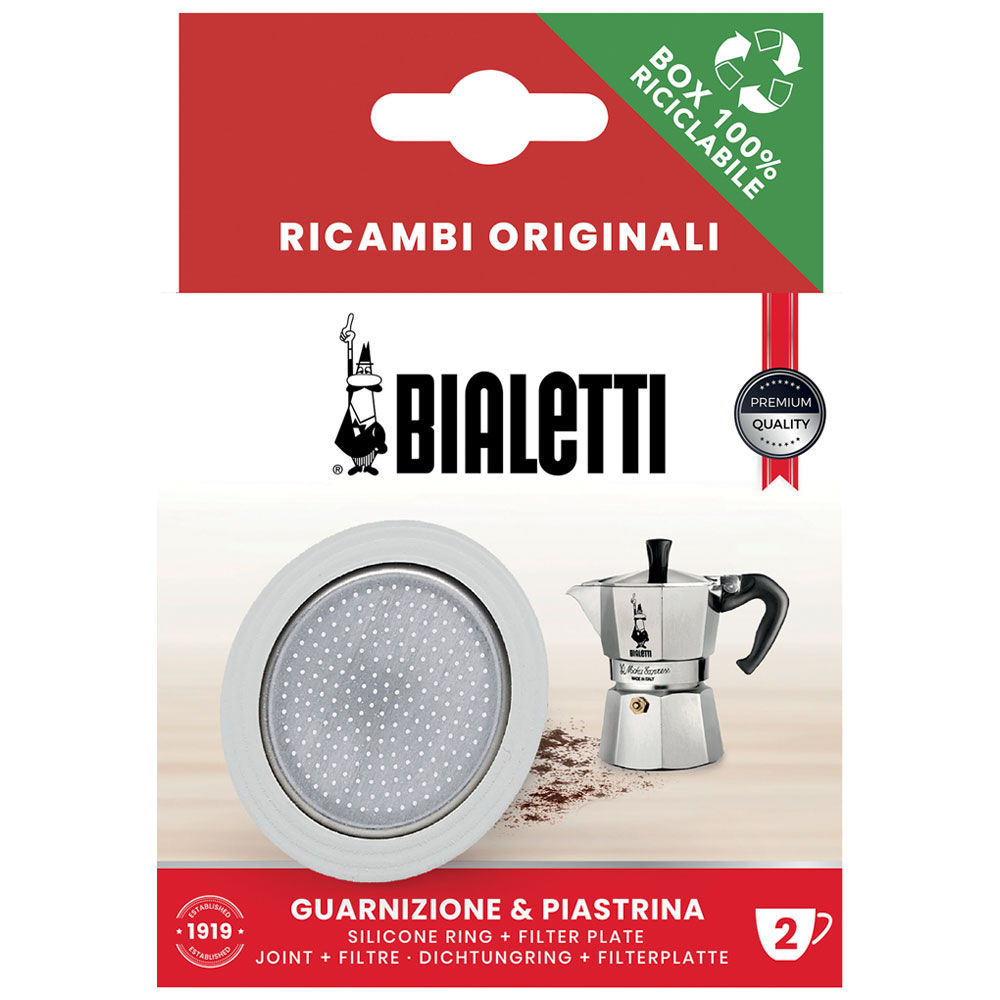 Guarnizioni 3 pz con piastrina 1 pz 2 tazze