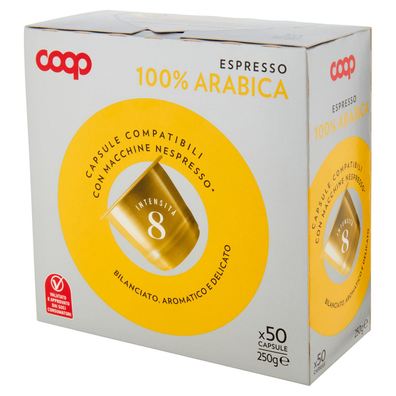 Caffè in capsule espresso 100% Arabica compatibili con Nespresso 50 pz - Immagine 61
