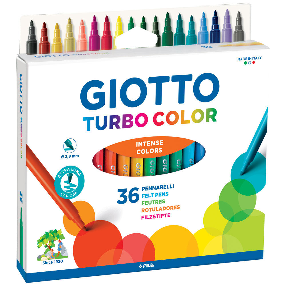 Pennarelli Turbo Color 36 pz - Immagine 01