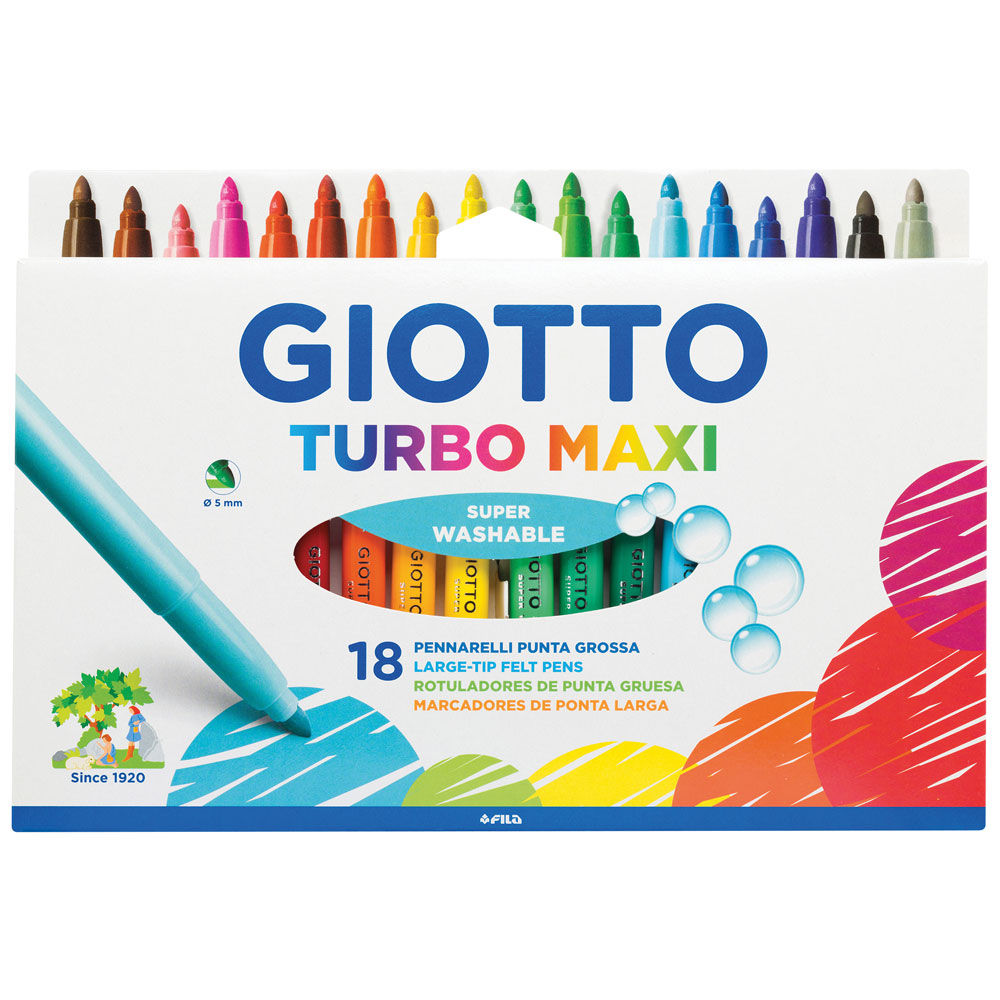 18 pennarelli turbo maxi - Immagine 01