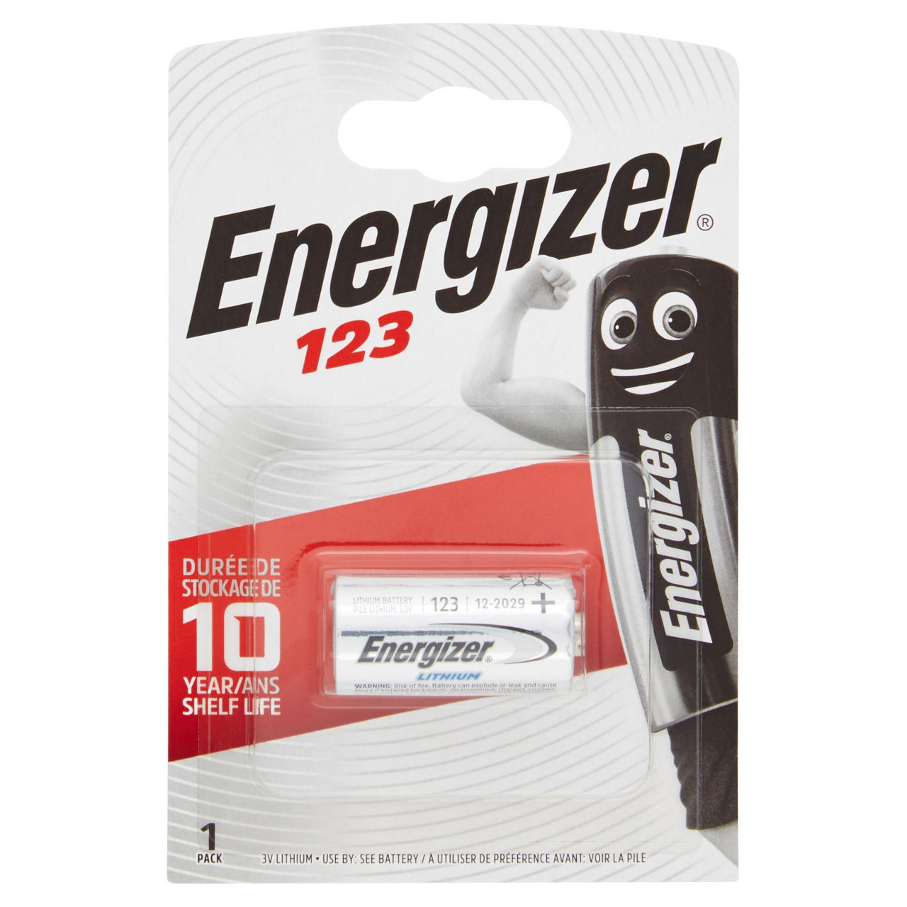 Pila foto energizer el 123 ap 3v - Immagine 01