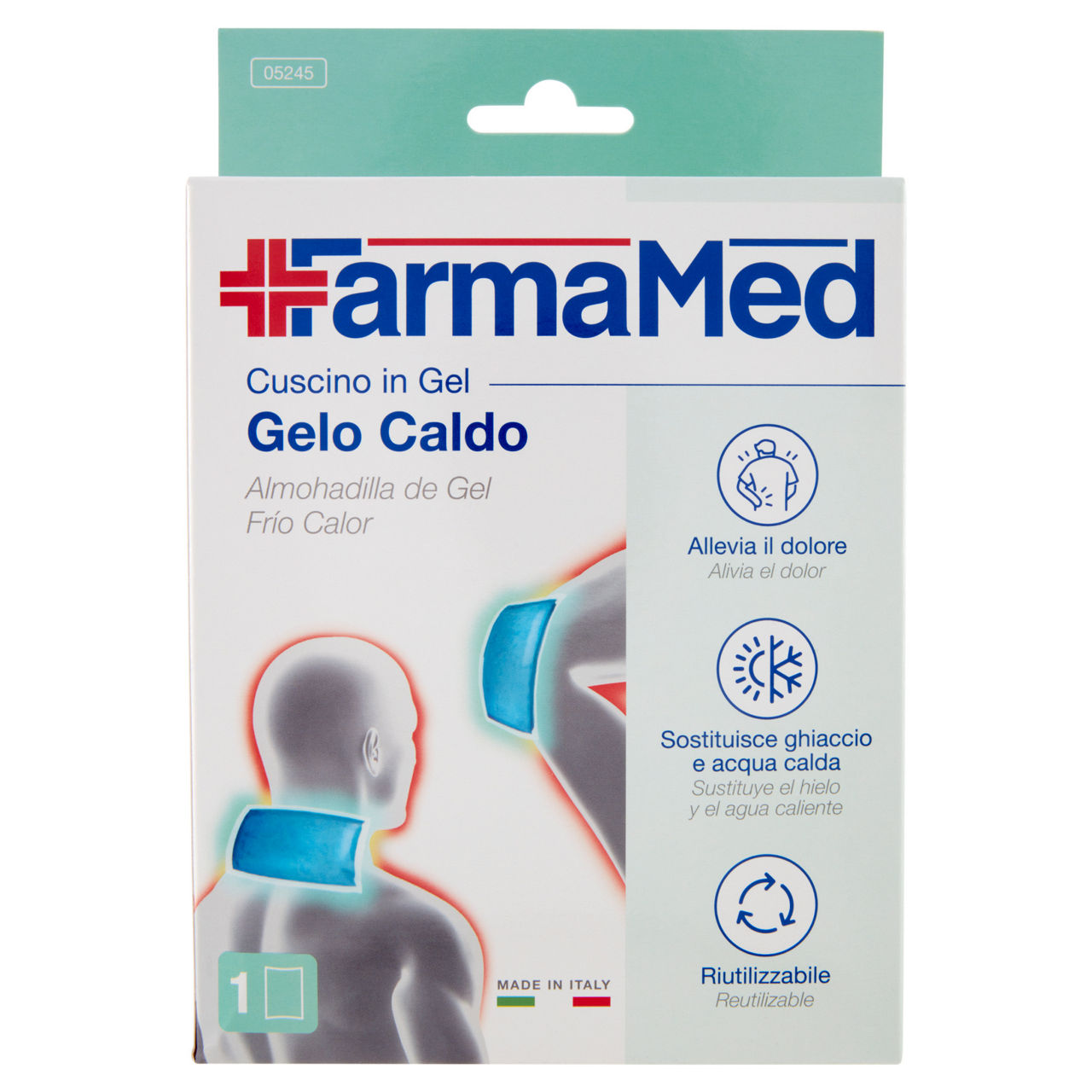Farmamed caldo/gelo gel blister pz.1 - Immagine 01