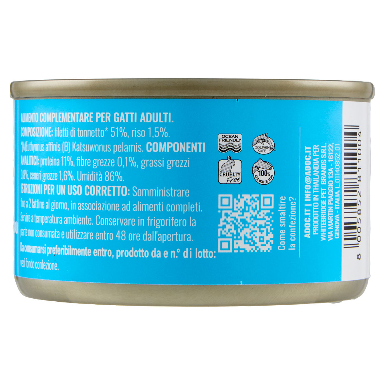 Umido per gatti tonnetto 85 gr - Immagine 41