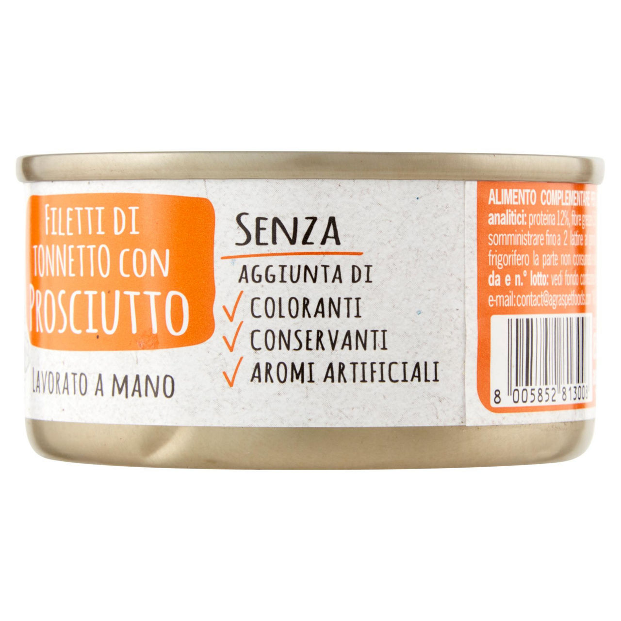 Umido per gattt filetti di tonnetto con prosciutto 85 gr - Immagine 41