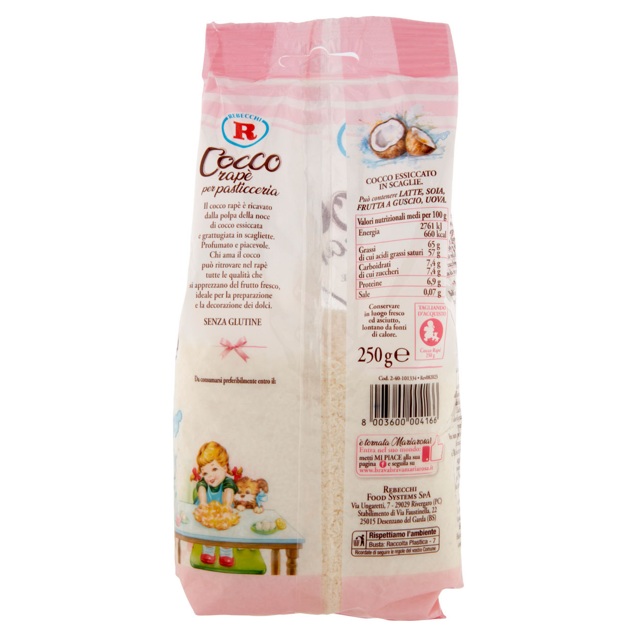 Cocco disidratato macinato per dolci 250 gr - Immagine 41