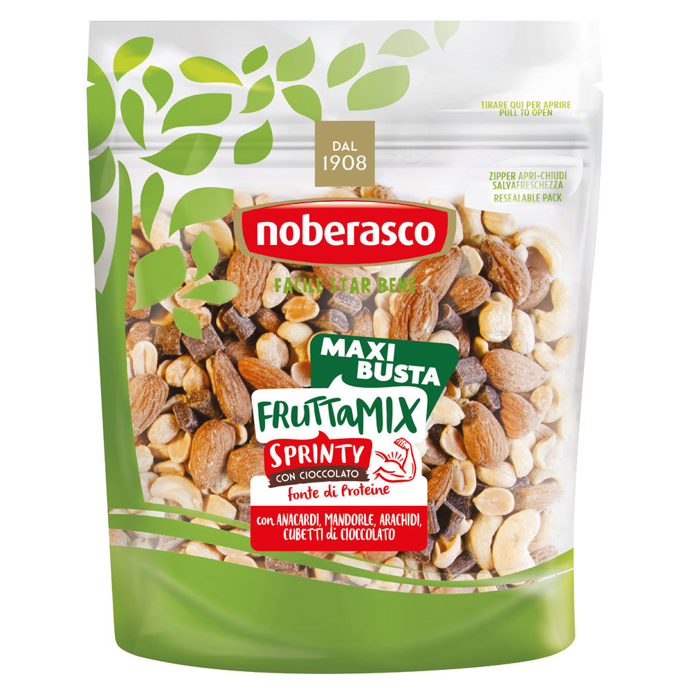 Frutta secca sprinty mix con cioccolato 500 gr