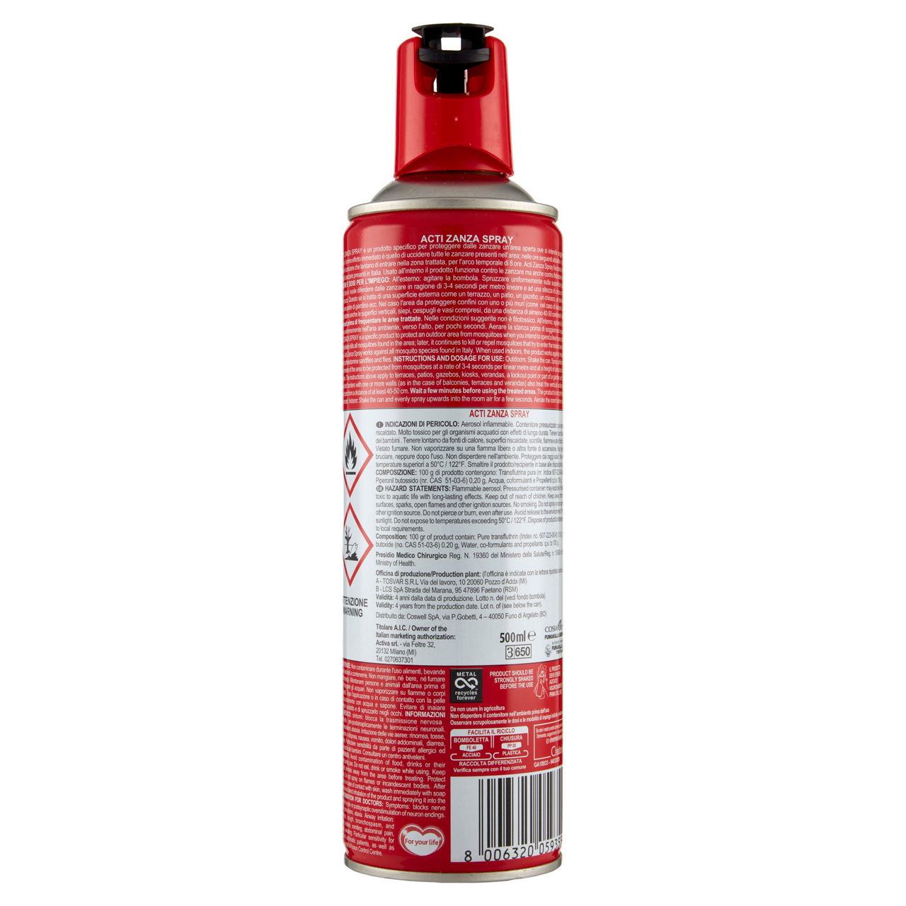 Insetticida spray Open Air 500 ml  - Immagine 21