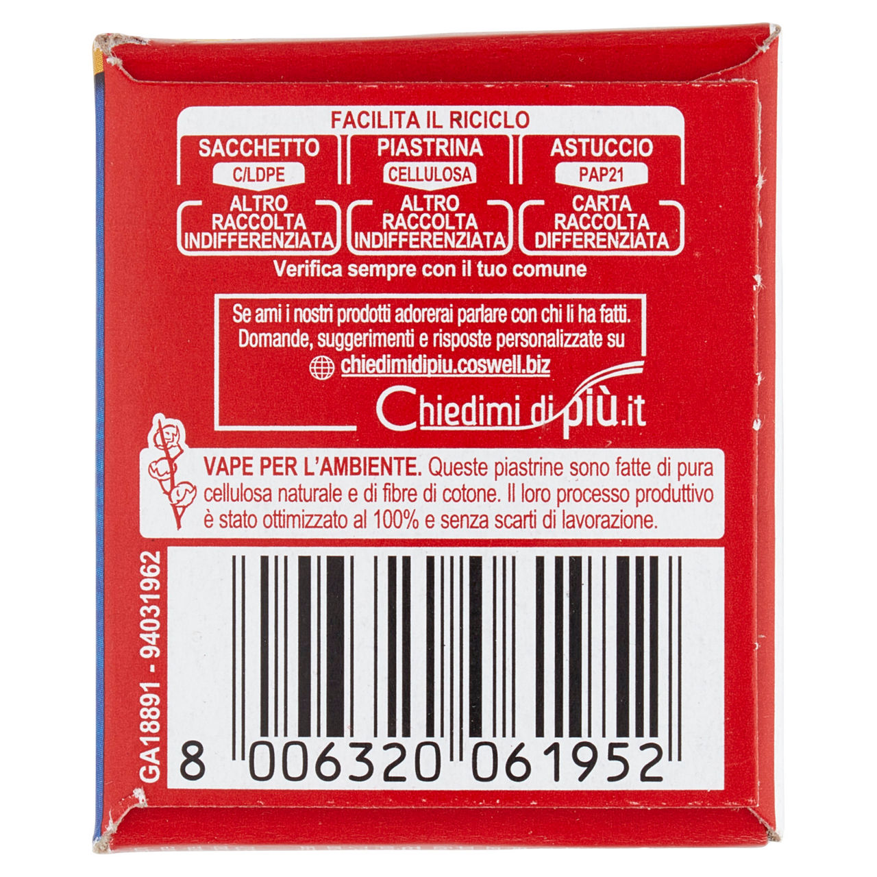 Ricarica insetticida in piastrine Classic 30 pz - Immagine 41