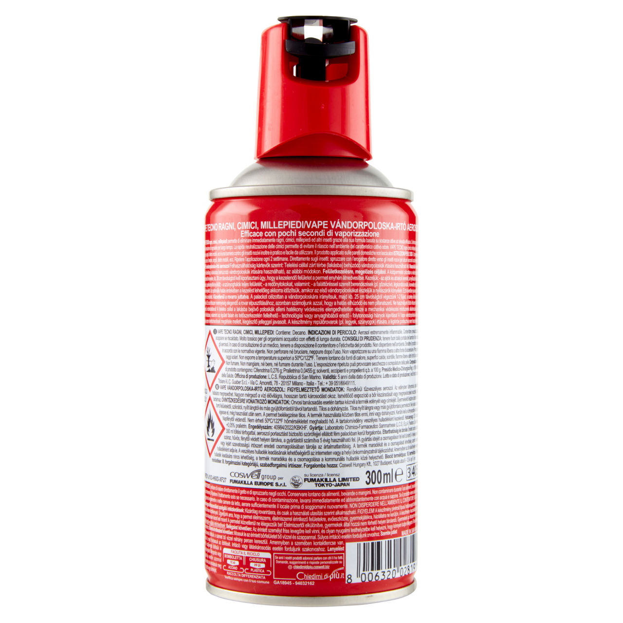 Insetticida spray vape cimici e ragni ml 300 - Immagine 41