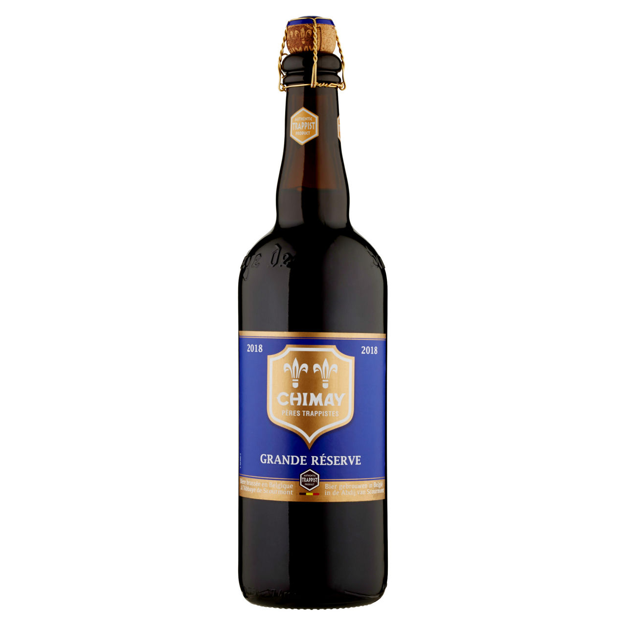 Birra scura chimay grand reserve 9 gradi bottiglia ml 750 - Immagine 01