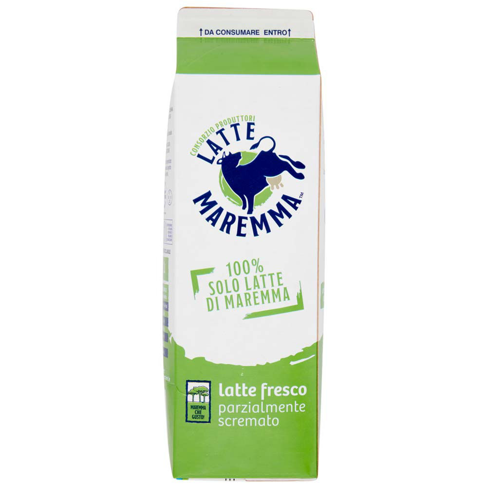 Latte fresco parzialmente scremato di Maremma 1 lt - Immagine 21