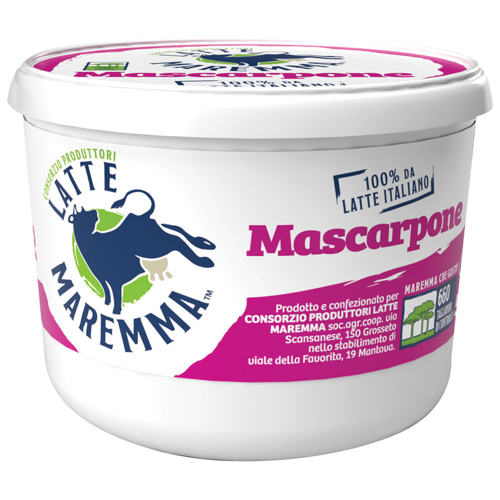 Mascarpone 100% da latte italiano 500 gr