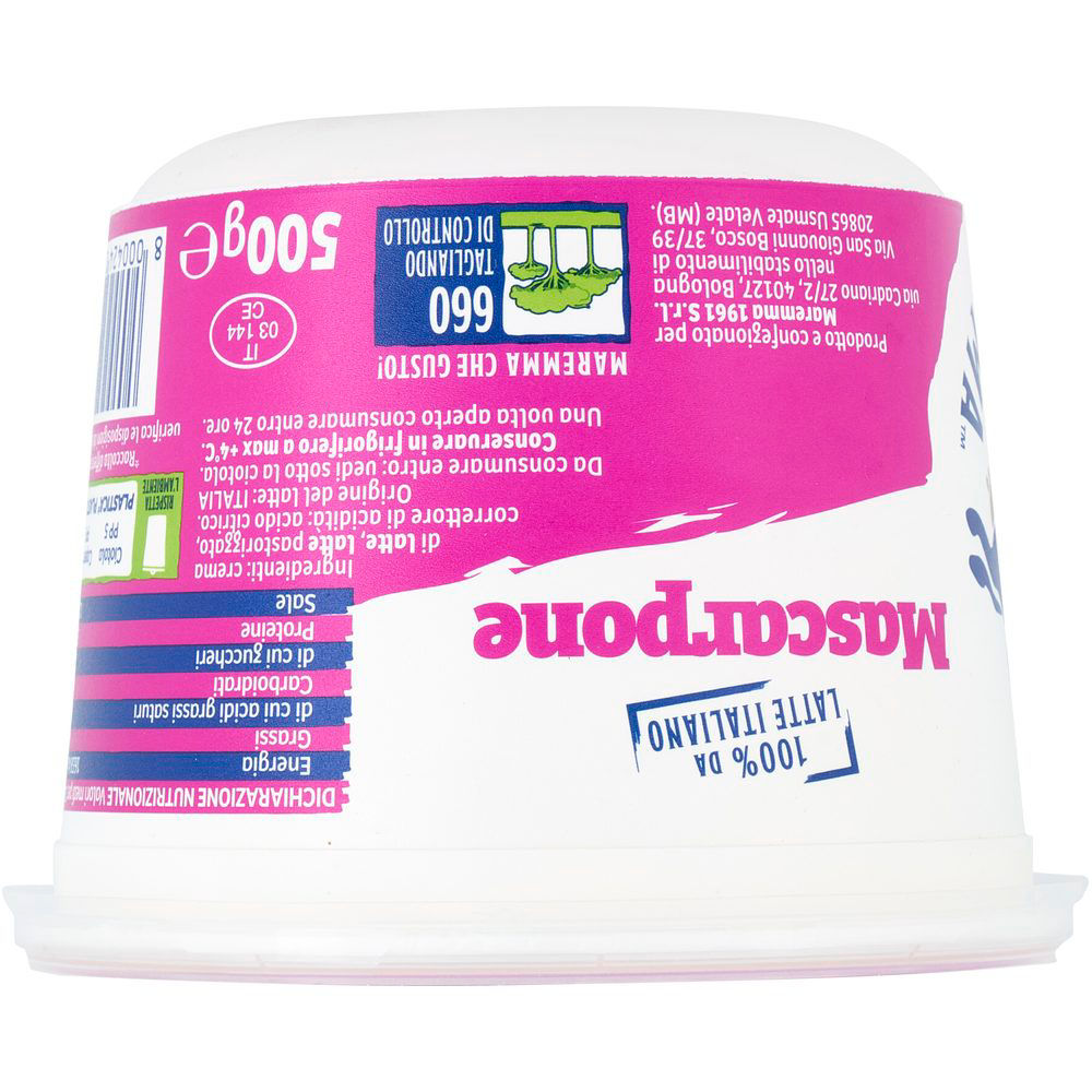 Mascarpone 100% da latte italiano 500 gr - Immagine 41