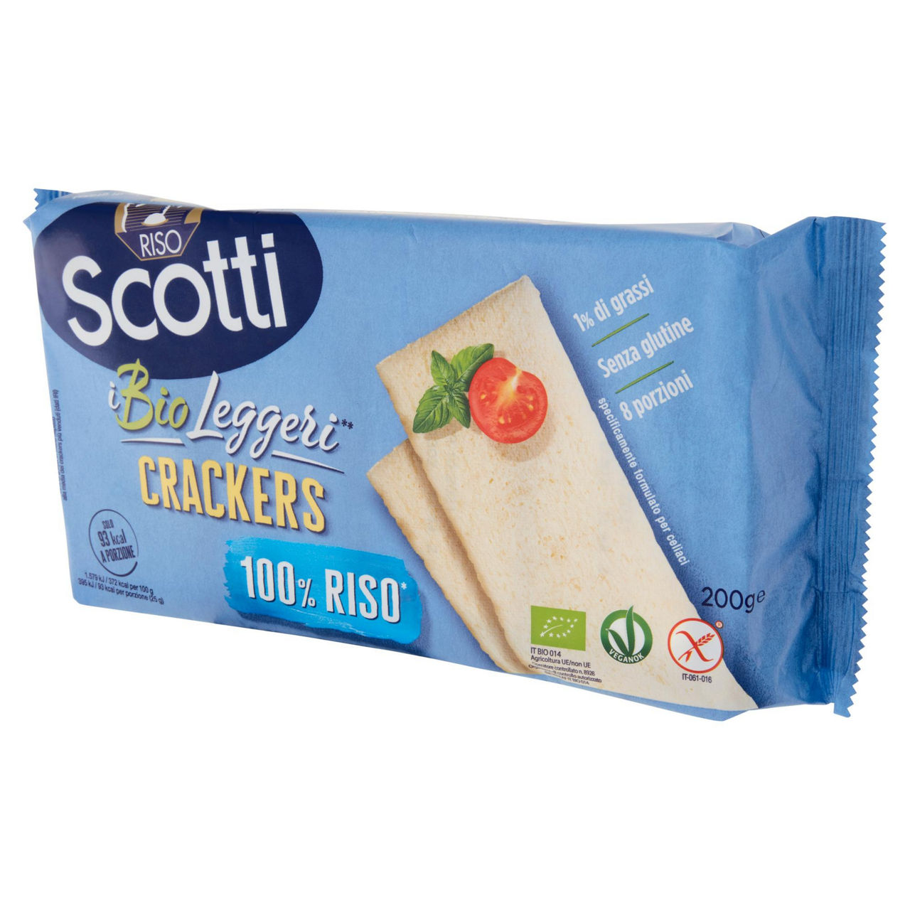 Crackers di riso senza glutine 8 monoporzioni 200 gr - Immagine 21