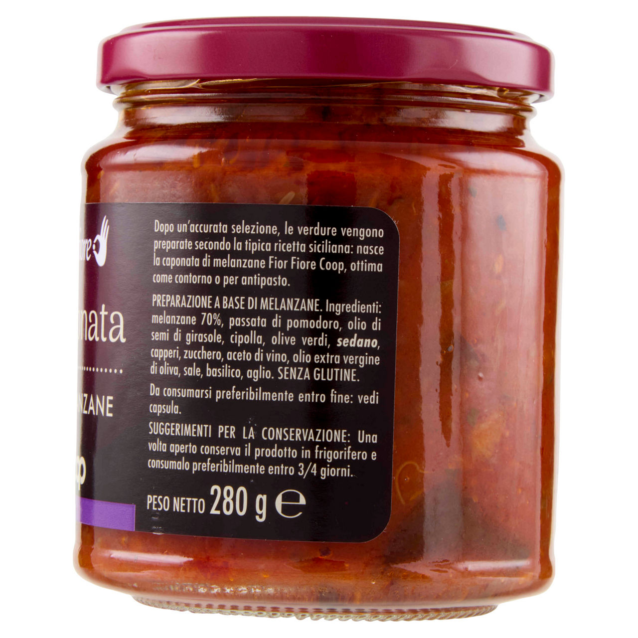 Caponata di melanzane 280 gr - Immagine 41
