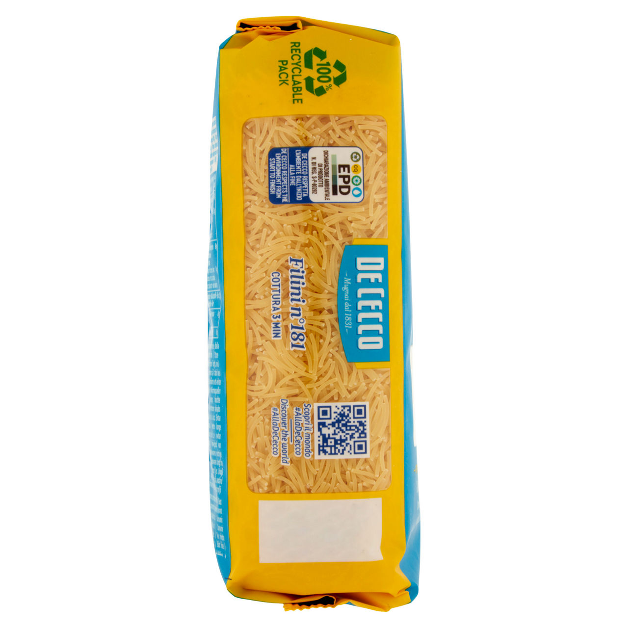 Filini n. 181 pasta di semola di grano duro 500 gr - Immagine 51
