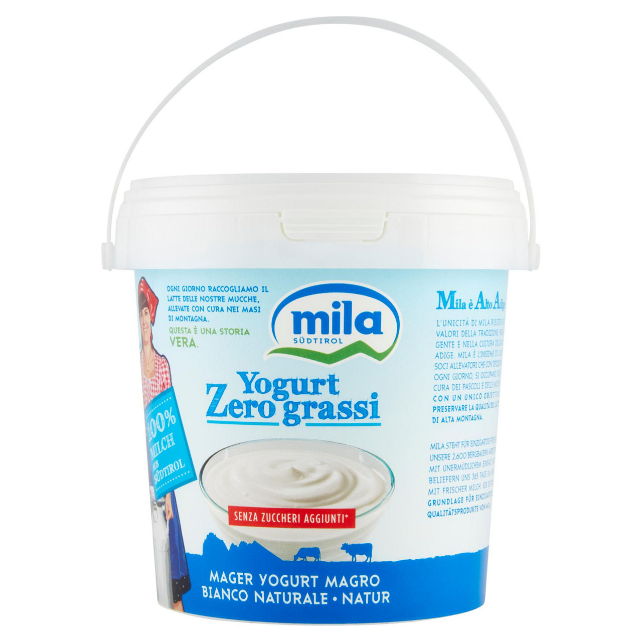 Yogurt bianco zero grassi 1 kg