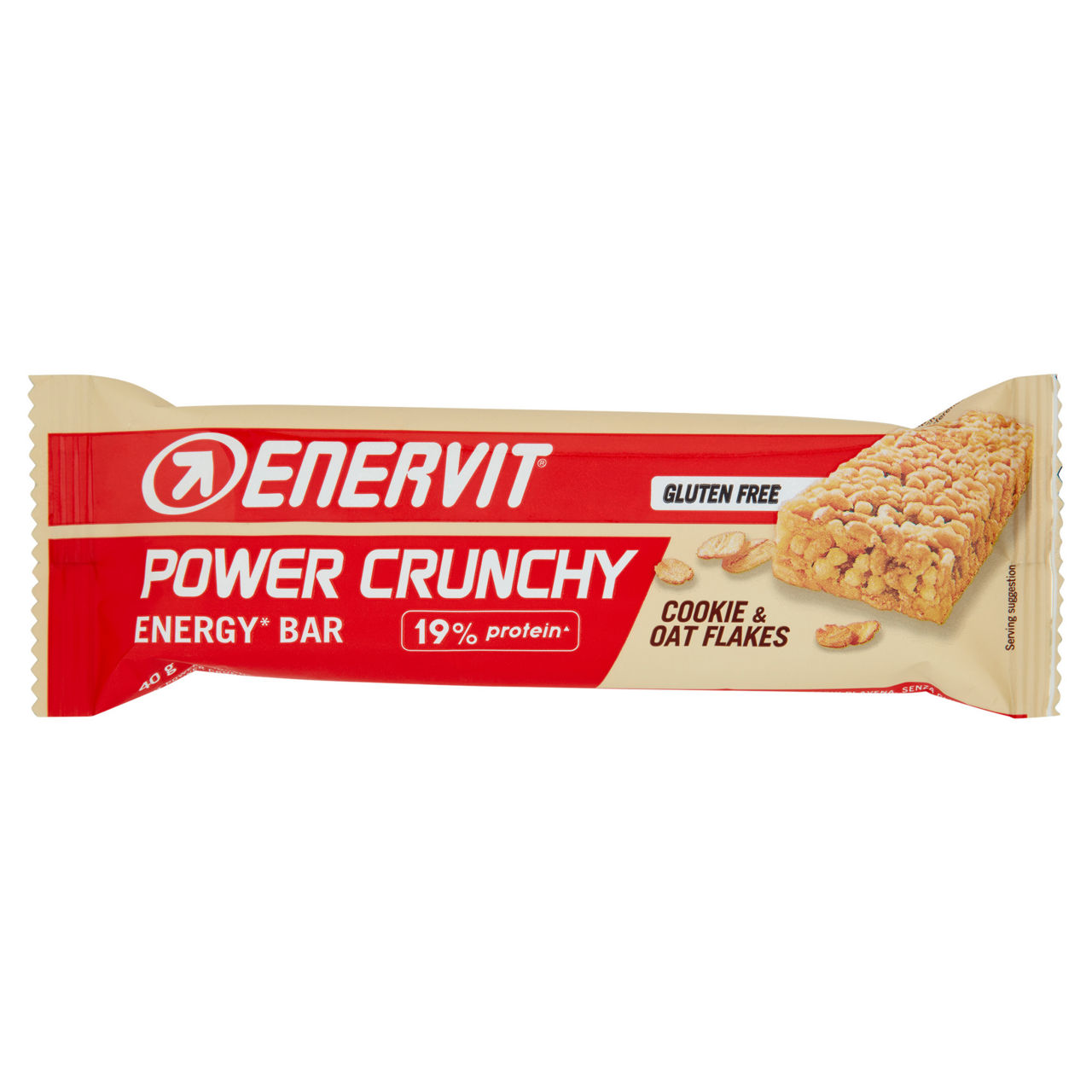 Barretta energetica power crunchy cookie e oat flakes 40 gr