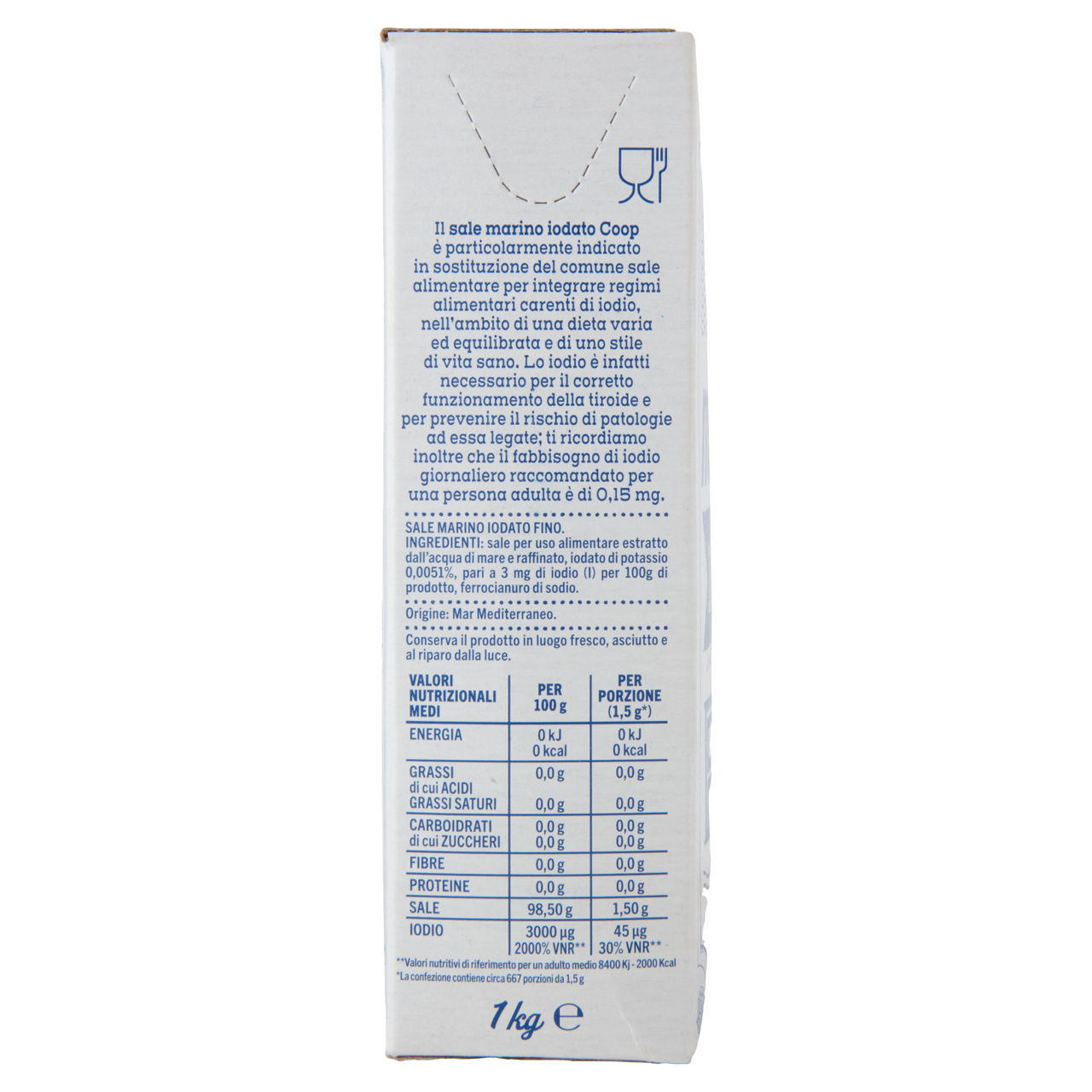 Sale iodato marino fino coop scatola kg.1 - Immagine 21