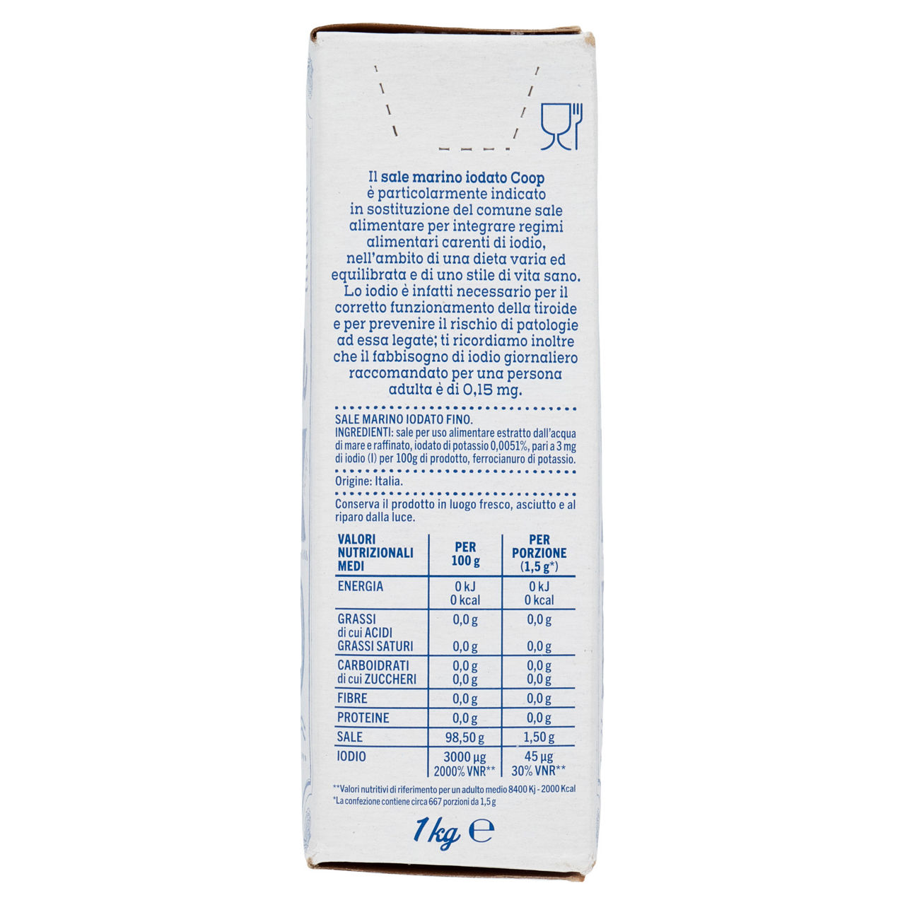 Sale iodato marino fino coop scatola kg.1 - Immagine 91