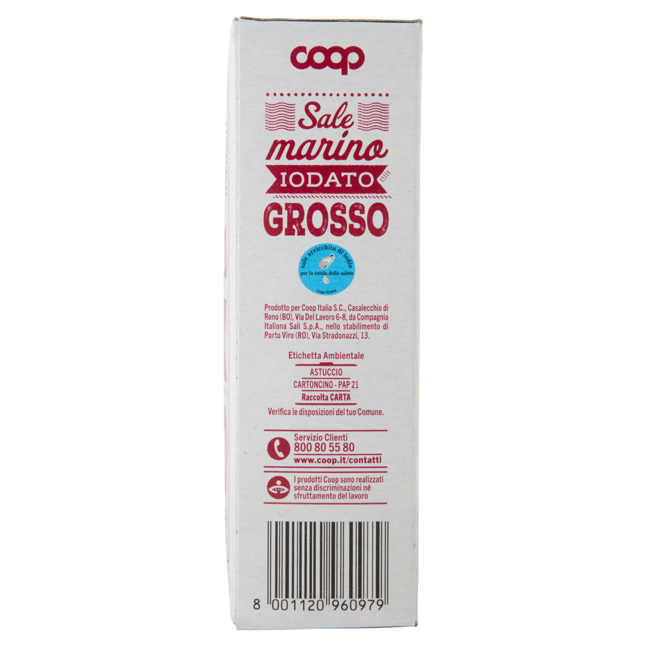 Sale iodato marino grosso coop scatola kg.1 - Immagine 51
